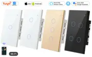 Wall Smart Wifi Light Switch Inteligente Interruptor Glass Screen Touch Panel US