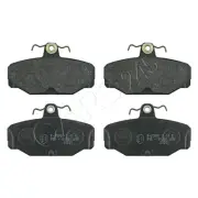 Disc Brake Pad Set Rear FEBI For FORD Scorpio I Saloon Turnier II 6785599