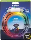 Nite Howl Light Up Dog Collars Nighttime Safety Glow Flash 12" - 27" Pick Color
