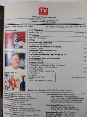 TV Guide Feb 21-27 1981 NO LABEL N Ohio FREE SHIPPING Rumpole of the Bailey Leo