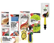 KENCO 9PC Ultimate Car Wash Car Cleaning Tool Kit Vehicle Care Tool Set Bundle