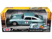Aston Martin DB5 RHD #5 GT Racing Series Motormax 1/24 Diecast Model Car