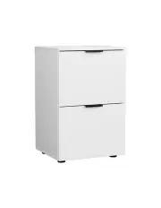 [Artiss] Filing Cabinet 2 Drawer in White