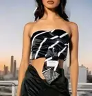Akira Tie Detail Corset Top