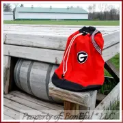 BonEful Fabric Georgia State University UGA Fabric Logo Backpack Bag Bull Dog US