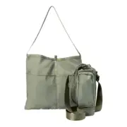 Samantha Brown To-Go Water Bottle Crossbody w/Packable Bag (Sage) HSN $49