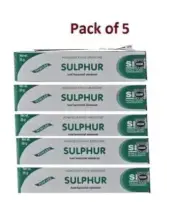 Sulphur 10% Ointment Cream Blackhead Spot(PACK OF 5)FREE SHIPPING