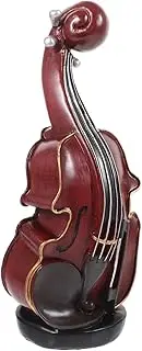 BCOATH Decorative Violin Coin Storage Jar Retro Music Ornament for Bedroom Decor for Cafes Wine Cabinets Music Restaurants Unique Adornment for Indoor Spaces