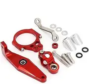 Motorcycle steering damper For SUZUKI GSXR600 GSXR750 2006-2017 2016 2015 2014 2013 Steering Damper Stabilizer Bracket Support Mounting Steering Damper Bracket Set
