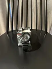 Casio G-Shock Analog/Digital Multicolor Dial Black Watch GA-100MF-1A /GA100MF-1A