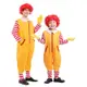 萬聖節 兒童成人 小丑服裝 小丑親子服飾裝扮 麥當勞爺爺 角色扮演服裝 假髮 套裝