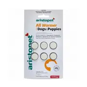 Aristopet All Wormer Tablets For Dogs & Puppies (6 pack)