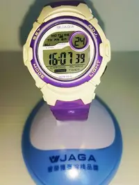 在飛比找Yahoo!奇摩拍賣優惠-(售?) JAGA運動腕錶 電子錶9成新 手錶 兒童錶 卡通