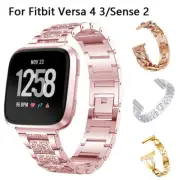 Stainless Steel Strap Band For Fitbit Versa 4 / 3 / Sense 2 / Sense Bracelet