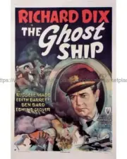 1943 The Ghost Ship movie poster 8x10" print interiors by design