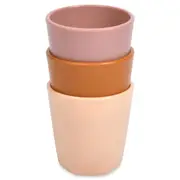 Tiny Twinkle - Tableware 3 Pack Cup Set - Sand, Cinnamon, Taupe