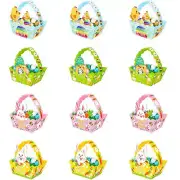 Easter Baskets with Handle, Easter Easter Egg Hunt Activities Basket1438