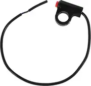 CHICAMPERA Motorcycle Handlebar Dual Flash Emergency Button Switch Durable Warning Light Control for Bikes E Bikes and Scooters Easy to Install