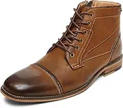 [Steve Madden] Men's Jefries Combat Boot, Dark