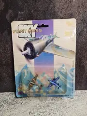 Vintage Sky Fortress Die Cast Metal Planes, Rare & Collectible