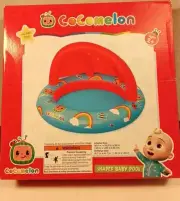 Cocomelon Inflatable Shaded Baby Pool