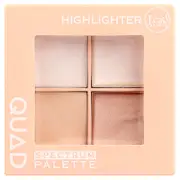 J.Cat Beauty, QUAD Spectrum Face Palette Highlighter, QSP101, 0.21 oz (6 g)