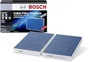 Bosch CFPR-BMW-3 Cabin Filter Premium Import Car Air Conditioner Filter BMW 2 Pack