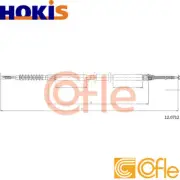 CABLE PARKING BRAKE 12.0712 FOR FIAT SIENA ALBEA/PALIO PETRA STILO/Multi/Wagon
