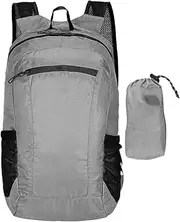 Laptop Bag - Hand Luggage Backpack | Waterproof Travel Bag, Lightweight Running Supplies 20 Liters, Portable Multifunctional Outdoor Accessories for Motorcycle, Picnic and Fishing, Light Grey,