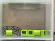 LEGO Parts - Lime Slope, Curved 1 x 1 x 2/3 Double - No 49307 - QTY 5