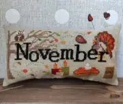 When I Think Of November With Button~Puntini Puntini