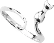 [OATIPHO] Cat Rings for Women Open Adjustable Ring Women Ring Animal Ring Ring for Teen Girls