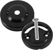 Toddmomy Cycling Mount Adapter Aluminum Alloy Bike Headset Cap Mountain Bike Stem Cap Cover Replacement Base for Cycling Mount