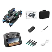 8K RC HD Drone 5G GPS Professional Aerial Photography Dual Camera Obstacle Avoidance Drone with Screen Remote Control Grey
