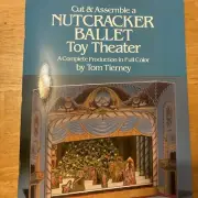 1981 Christmas Cut &‎ Assemble Nutcracker Ballet Toy Theatre by Tom Tierney