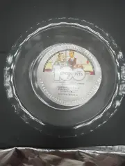 2014 Pyrex Clear Glass Pie Plate Baking Deep Dish Pan - 9.5 Inch Scalloped- USA