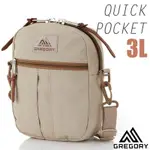 【GREGORY】QUICK POCKET 3L 超輕可調式斜背包L_125415-D434 漠沙色