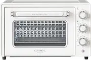 CEOOL Electric Oven, 20L Multifunctional, 0-230°C Temperature Control, Adjustable Temp and Timer, Visual Baking, For Baking, Dried Fruits, Defrosting