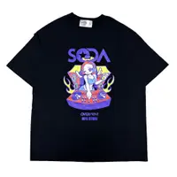 在飛比找蝦皮購物優惠-overprint DJ SODA TEE 黑紫