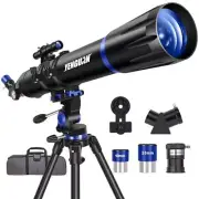 Telescope for Adults & Kids,90mm Aperture 800mm Refractor Professional
