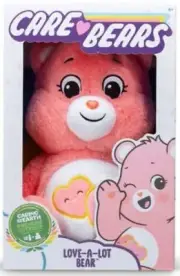 Care Bears 12" Love A Lot Bear Pink Plush Bear