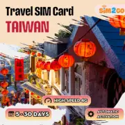 Taiwan Travel Sim Card 4G Data UNLIMITED Data Plan | 4 Day -30 Day 4GB-10GB Plan