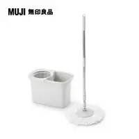 在飛比找PChome24h購物優惠-濕拖拖把組約寬46*深27.5*高30cm【MUJI 無印良