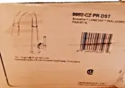 Delta 9982-CZ-PR-DST Emmeline Pull Down Bar & Prep Sink Faucet, Champagne Bronze