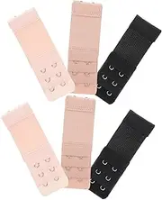 [OATIPHO] 6pcs Bra Extenders With Soft Stretchy Hooks And Elastic Band Extension 2 Hooks Comfortable And Adjustable Bra Strap Extenders For Fit And Extra Comfort