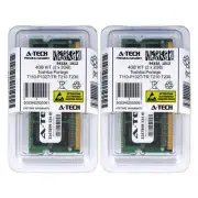 4GB KIT 2 x 2GB Toshiba Portege T110-P132T/TR T210 T230 Z830-S8301 Ram Memory