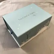 Van Cleef & Arpels Empty Box 10.75x8x6 Blue Drawer Winter Landscape Gift Storage