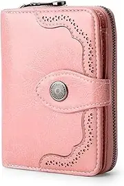 [VKEID] Women's Wallets Fashion Hollow Wallet Women's Leather Purse Small Coin Women's Deluxe Card Holder Girls Wallet Wallets