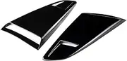 1Pair Car Side Window Quarter Rear Louver Scoops Side Vent Scoop Cover Trim Compatible for Ford Mustang 2 Door 2015-2017 for Coupe Model