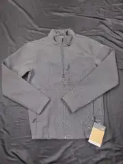 The North Face Mens Jacket Dark Gray Heather Size S Apex Bionic Jacket Full Zip
